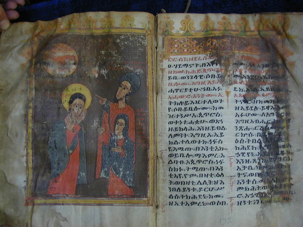 “This is the beginning of the homily on Peter’s denial; the text is intended to be read on Good Friday, and the illumination depicts this very scene,” explains Dr. Marcin Krawczuk. explains Dr. Marcin Krawczuk
