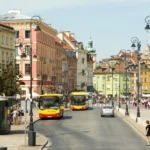 In Warsaw (pictured), as well as in Łódź and Wałbrzych, large-scale apartment renovations have been carried out as part of urban renewal programs.
