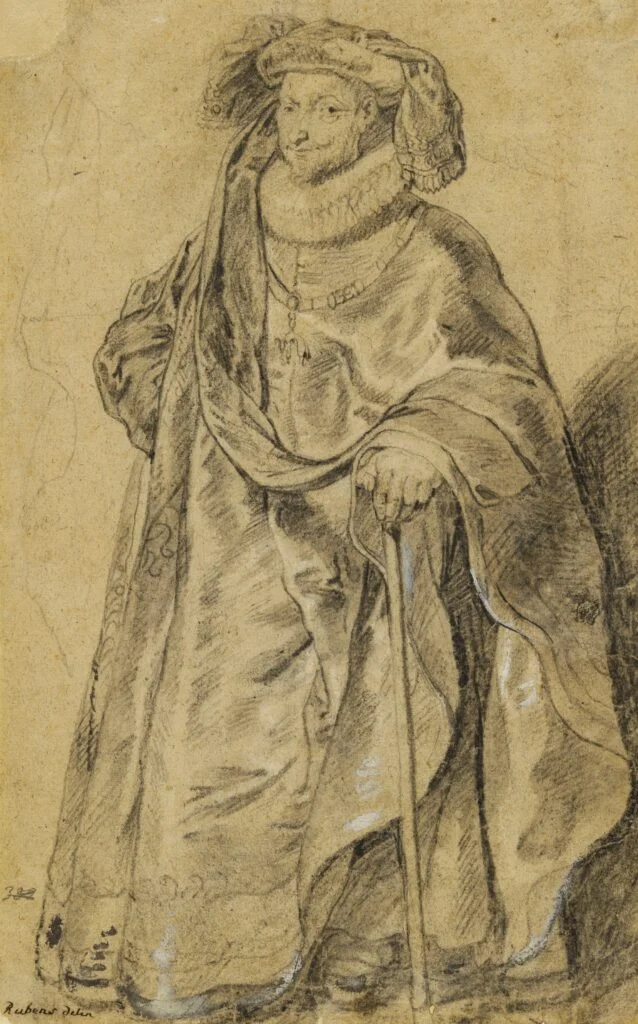 Peter Paul Rubens (1577–1640), Marquis Ambrogio de Spinola as a Knight of the Order of the Golden Fleece, University of Warsaw Library Print Room Inv. No. 7828.