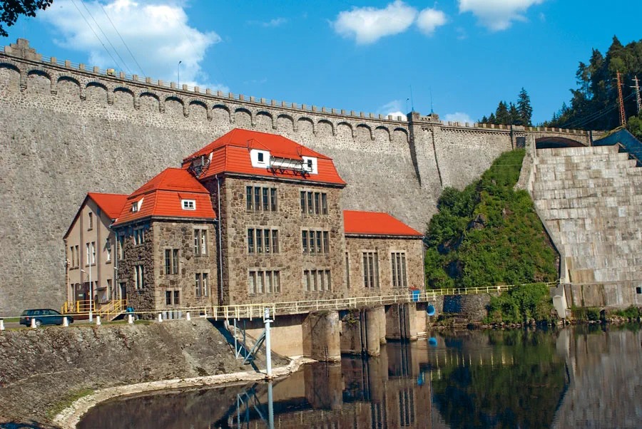 The Pilchowice Dam on the Bóbr River. Photo: Tauron press materials