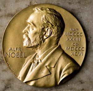 he Nobel Prize Medal Photo: Alexander Mahmoud 2018