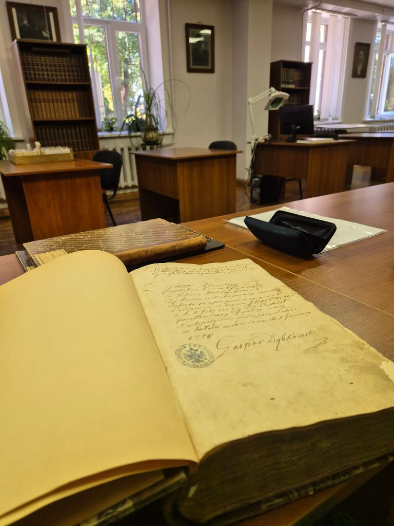 
Kwerenda-w-Bibliotece-Uniwersytetu-Lwowskiego