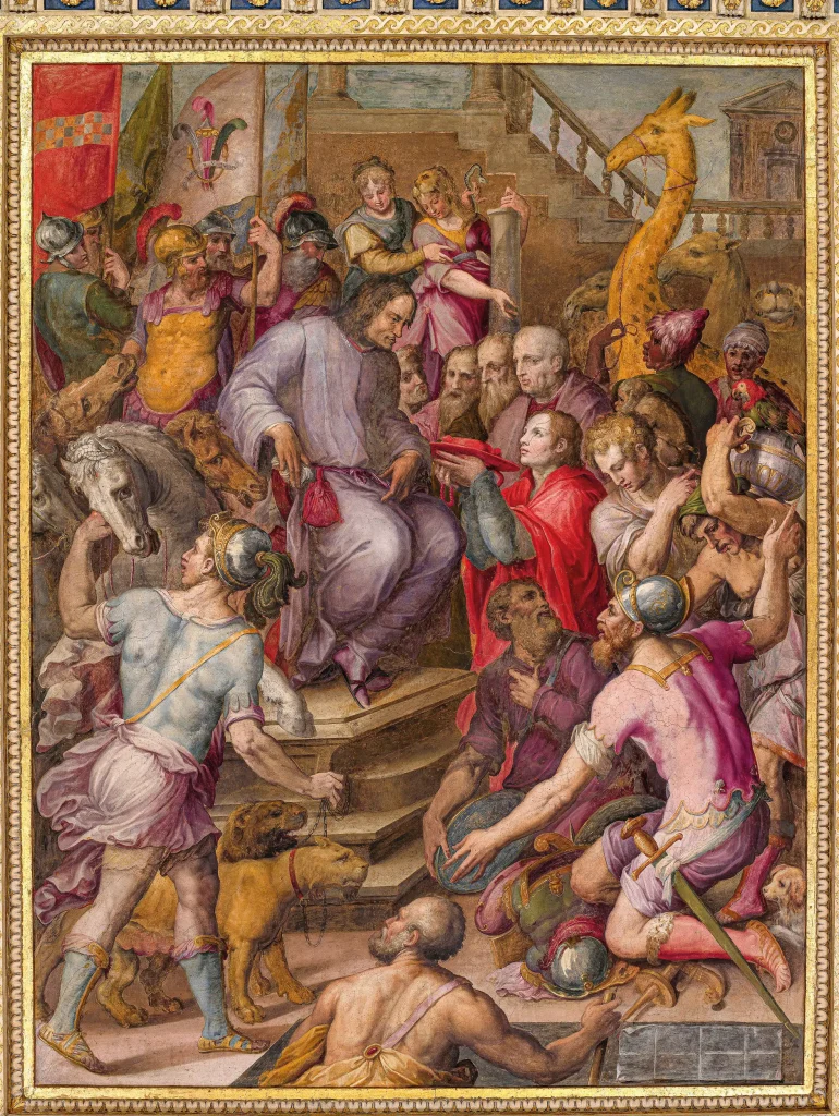 
Giorgio_Vasari_-_Lorenzo_the_Magnificent_receives_the_tribute_of_the_ambassadors